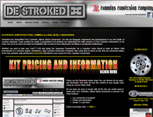 Tablet Screenshot of destroked.com